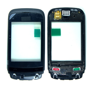 Сенсор Nokia C2-02/C2-03/C2-06 + frame (black) (Original)
