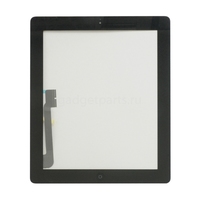 Сенсор iPad 3/iPad 4 + кнопка Home (TW) (black)