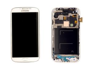 Дисплей + сенсор Samsung Galaxy S4 LTE/i9505 (white; в раме) (Original)