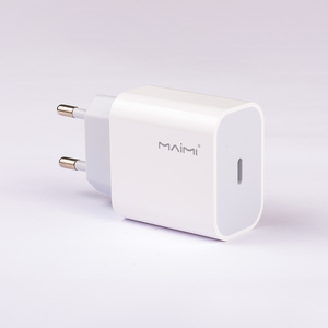 Сетевая Type-C зарядка MaiMi C60 (3A/QС3.0) (white)