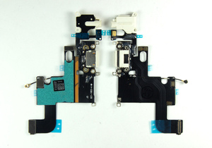 Шлейф зарядки + микрофон + гарнитура + антена iPhone 6G (white) (Original)