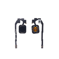 Шлейф + кнопкa Home iPhone 5S/5SE (black) (Original)