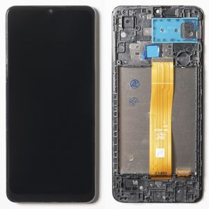 Дисплей + сенсор Samsung Galaxy A02/A022 Rev 2.2 (black; в раме) Сервис Китай