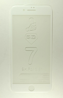 Защитное стекло 5D iPhone 7 Plus/8 Plus без упаковки (white)