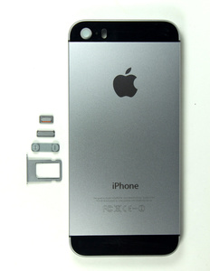 Задняя крышка iPhone 5G (имитация 5S) (black)