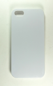 Накладка iPhone 5G/5S силиконовая (glossy white)
