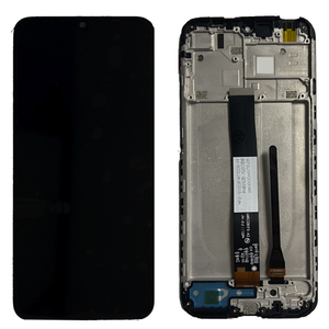 Дисплей + сенсор Xiaomi Redmi 9A/9C/10A (black; в раме) сервис Китай