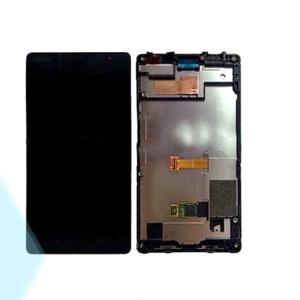 Дисплей + сенсор Nokia X2 (Green Flex) (black; в раме) (Copy)