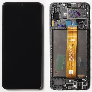 Дисплей + сенсор Samsung Galaxy A12/A125 2020 (black; в раме) (100% Original, сервисный)