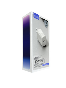 Сетевая Type-C зарядка Biyoso C27HUS (US) (35W) (white)