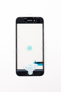 Glass + frame + OCA iPhone 8G (black) (Original)