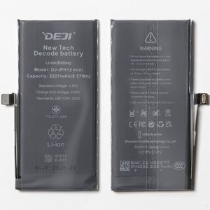 Батарея DEJI оригинальной ёмкости iPhone 12 Mini (2227mAh) (Decode) в коробке