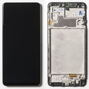 Дисплей + сенсор Samsung Galaxy F22/M22/M225/E225 (black; в раме) (100% Original, сервисный)