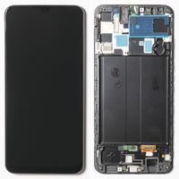 Дисплей + сенсор Samsung Galaxy A50/A505 2019 (black; в раме) сервис Китай