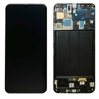 Дисплей + сенсор Samsung Galaxy A50/A505 2019 (black; в раме) (100% Original, сервисный)