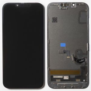 Дисплей + сенсор iPhone 14 JK (black) (SOFT OLED) (Move IC)