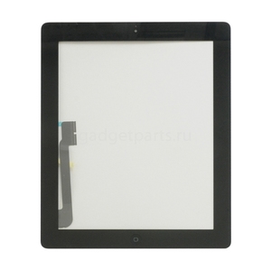 Сенсор iPad 3/iPad 4 + кнопка Home (black) (Copy)