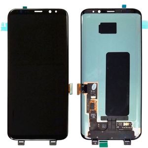 Дисплей + сенсор Samsung Galaxy S8/G950 (black; в раме) (100% Original, сервисный)