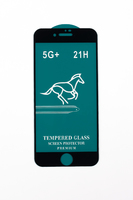 Защитное стекло 5D iPhone 6/6S/7/8/SE 2020 без упаковки (black)