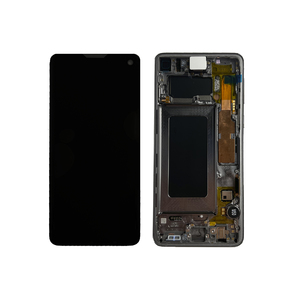 Дисплей + сенсор Samsung Galaxy S10/G973 (black; в раме) (100% Original, сервисный)