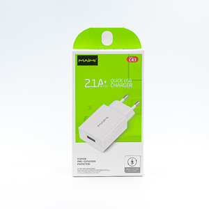Сетевая USB зарядка MaiMi C43 (5V-2.1A) (white)
