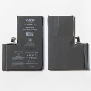 Батарея DEJI ПОВЫШЕННОЙ ёмкости iPhone 14 Pro Max (4750mAh) (Decode) в коробке