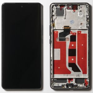 Дисплей + сенсор Honor 50 (NTH-NX9) (black; в раме) (Original)