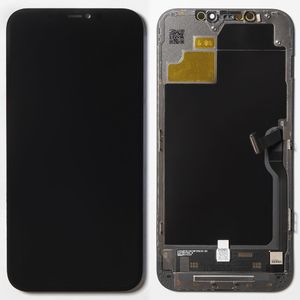Дисплей + сенсор iPhone 12 Pro Max JK (black) (SOFT OLED) (Move IC)