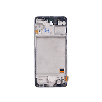 Дисплей + сенсор Samsung Galaxy M31S/M317 (black; в раме) (100% Original, сервисный)