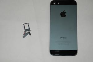 Задняя крышка iPhone 5G (black) (Original)