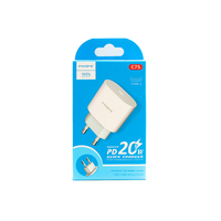 Сетевая Type-C зарядка MaiMi C75 (20W) (white)