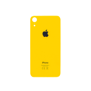 Задняя крышка iPhone XR (yellow) (Original)