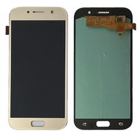 Дисплей + сенсор Samsung Galaxy A5/A520 2017 (gold; без рамы) (OLED)